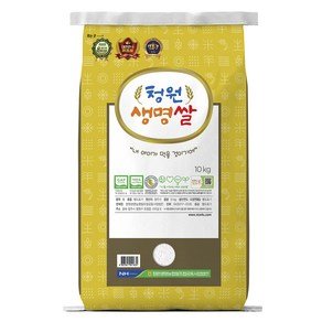 청원생명쌀 청원생명농협 저탄소 GAP인증 알찬미 특등급, 10kg, 1개 (34,800원)