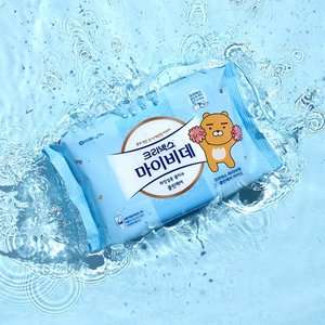 크리넥스 마이비데 클린케어 화장실용 물티슈, 40매, 8팩 (10,500/무료)