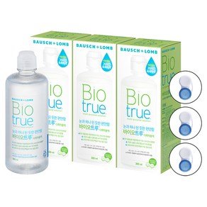 바슈롬 바이오 트루 렌즈 보존액, 300ml, 3개 (10,470원)