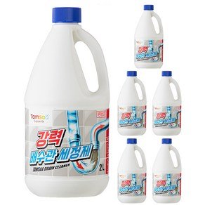탐사 강력 배수관 세정제, 2L, 6개 (11,490원)