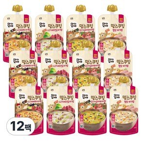 아이꼬야 맘스쿠킹 15개월 아기밥 4종 각3팩 (찜닭3+소고기배추전골3+닭고기시금치카레3+소고기라따뚜이3) 총12팩, 140g, 1개, 찜닭3+소고기배추전골3+닭고기시금치카레3+소고기라따뚜이3 (22,690원)