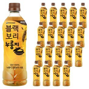 하이트진로 블랙보리 누룽지 음료, 520ml, 20개 (14,180원)