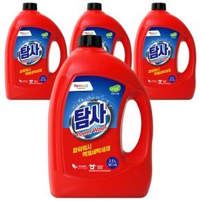 탐사 파워워시 액체세제 본품, 2.5L, 4개 (9,990원)