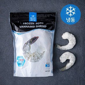 프라이드씨푸드 흰다리 새우살 (냉동), 300g(특특대, 11~13마리), 1개 (9,990원)