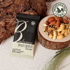 산과들에 하루견과 원데이발란스블랙 20g 100봉 (35,754원/무료)