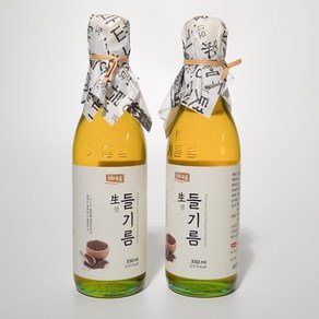 농가식품 들깨 통들깨 저온압착 생들기름, 1개, 350ml (10,100원)