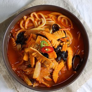 오징어/고기 짬뽕 밀키트 630g 6팩 (19,900원/무료)