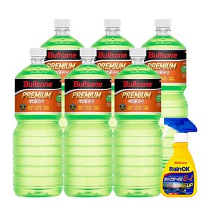 불스원 레인OK 프리미엄 에탄올워셔 1.8L 6개 +New RainOK 2in1 300ml 증정 (13,610원/무료)