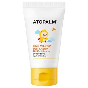 아토팜 징크 마일드 업 선크림 SPF50+ PA++++, 65g, 1개 (12,180원)