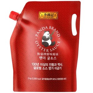 이금기 팬더 굴소스 파우치, 2kg, 1개 (6,100원)