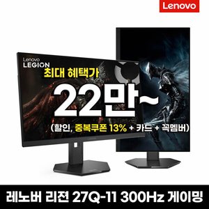 레노버 LEGION 27Q-11 QHD 300 IPS (227,583원) (무료)