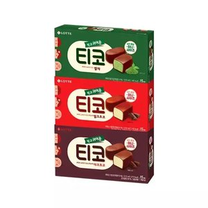 롯데웰푸드 티코 다크초코 510ml+말차 510ml+밀크초코 510ml 각 1개 (총 3개) (15,960원/무료)
