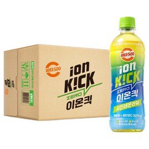 비타500 이온킥 제로 샤인레몬 러쉬, 500ml, 20개 (18,180원)