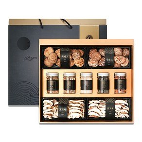 해맑음 견과 표고버섯 혼합 선물세트, 1세트 (49,900원)