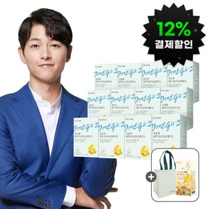 닥터린 초임계 알티지 오메가3 12개월분+레몬생강즙+쇼핑백 (77,000원/무료)