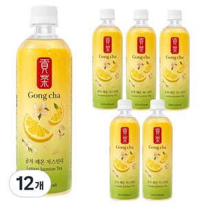 공차 레몬 자스민티, 500ml, 12개 (11,840원/무료)