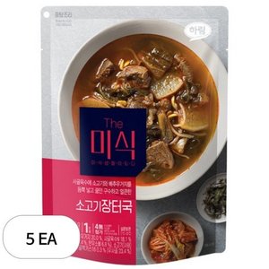 더미식 소고기장터국, 350g, 5개 (9,800원)