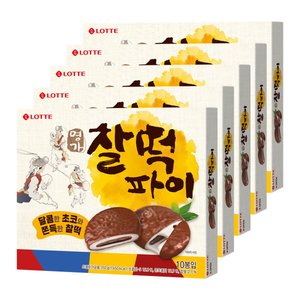 롯데제과 명가 찰떡파이 350g 5개 (17,100원) (무료)