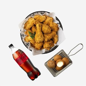 뿌링클+치즈볼+코카-콜라제로1.25L (21,000원/무료)