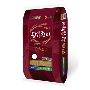 농협 연천농협 왕애향미 여리향 백미 상등급, 10kg, 1개 (33,900원)