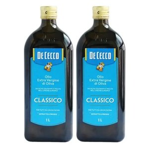 데체코 클래식 엑스트라버진 올리브오일 1L 1리터 x 2병세트 (32,490원/무료)