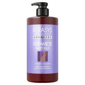 케라시스 케라마이드 반곱슬 손상모 클리닉 트리트먼트, 1개, 1L (6,990원)
