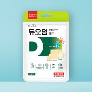 듀오덤 밴드, 혼합형, 8매입, 1개 (3,800/무료)