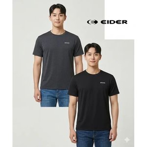 아이더 POP ON 2PACK 남성 반팔 라운드 티셔츠 DMM26292_INT (24,340원 / 무료)