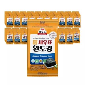10분러시 완도 도시락김 80봉(11,250원/무배)