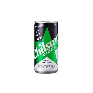 칠성사이다 제로 210ml X 60캔 (23,200원) (무료)
