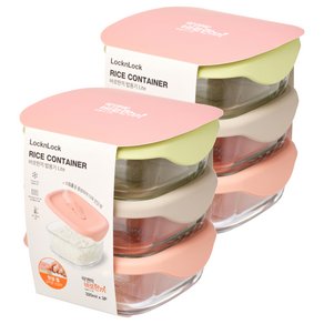 락앤락 바로한끼 밥용기 세트 라이트, 2세트, 320ml(3P) (18,890원)