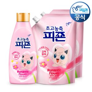 피죤 고농축 섬유유연제 초고농축 포켓몬에디션 1300mlx3개 (12,740원/무료)