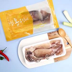 자연산 손질 오징어 10미 (220g x 5팩) (17,920원) (무료)