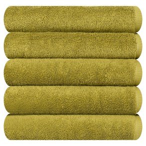 송월타월 뉴 데일리 소프트볼륨 40 수건 200g 코마사, 올리브, 5개 (22,050원)
