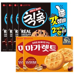 칙촉 168g x 4곽 + 마가렛트 오리지널 352g x 2곽 (15,980원/무료)