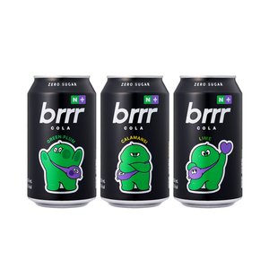 부르르 제로콜라 매실 깔라만시 라임 350ml X 각 6캔 (총 18캔) 네이버멤버십 (10,700원) (무료)