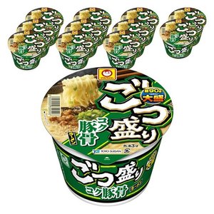 마루찬 고츠모리 진한 돈코츠라멘 12개 (22,650원)