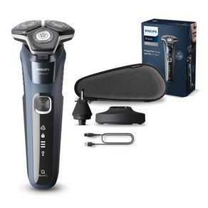 필립스 SkinIQ 5000 시리즈 전기면도기, S5880/33, 오션블루 (109,590원)