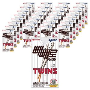빼빼로 KBO 구단 믹스 화이트쿠키 랜덤발송 (58,500원)