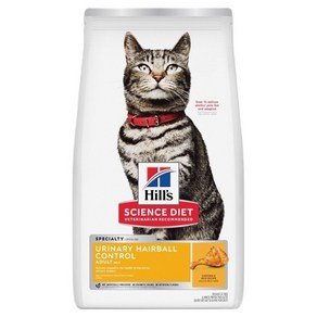 힐스사이언스다이어트 고양이 어덜트 기능성 사료, 유리너리+헤어볼, 1.58kg, 1개 (32,390원)