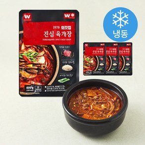외갓집 진심 육개장 (냉동), 600g, 4개 (16,980원)