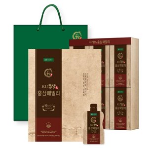 건국유업 홍삼패밀리 7p + 쇼핑백, 2.1L, 1개 (40,150원)