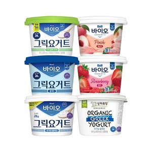매일 바이오 요거트 무가당/저지방/플레인 400g 6종 3개 (9,890원~/무료)