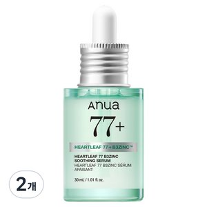 아누아 어성초 77 B3징크 트러블 세럼, 30ml, 2개 (22,560원) (0원)