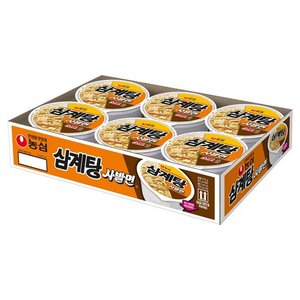 농심 삼계탕 사발면 85g (8,980원)