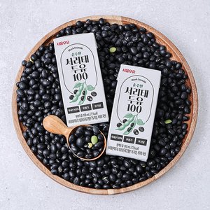 서울우유 순수한 서리태 두유100 190ml 32팩 (19,900원/무배)