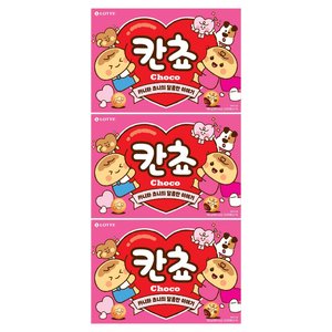 롯데웰푸드 칸쵸 초코, 196g, 3개 (9,030원)