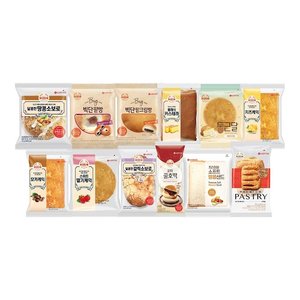 기린빵 12종 10봉 3+3+4 골라담기 (9,153원) (무료)