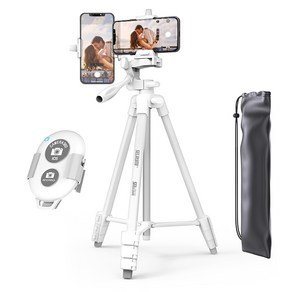 셀루미 136cm 고강성 하이 퍼포먼스 삼각대 화이트 + 리모컨 화이트 풀세트, SEL-TRD150A, 삼각대 화이트, 리모컨 화이트, 1개 (19,710원)