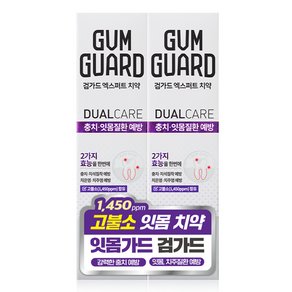 검가드 엑스퍼트 치약, 120g, 2개 (8,830원)